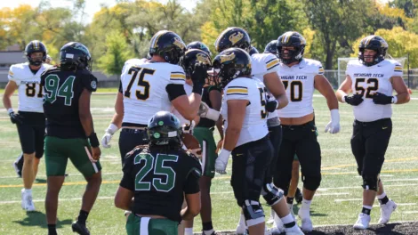 Huskies football scores over 50 in GLIAC opener at Roosevelt